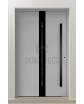 LIM C21 - porte d'entrée en aluminium avec verre