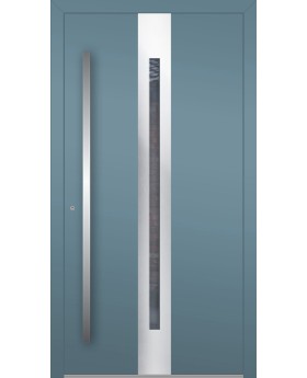 LIM C21 - porte d'entrée en aluminium avec verre