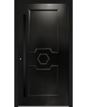 LIM CL12 - Porte en aluminium au design classique pour la maison
