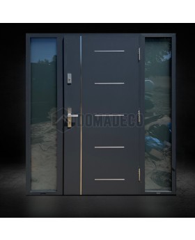 configuration personnalisée - STA porte d'entrée avec fixe latéral gauche et droite