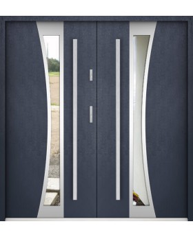Sta Gemini Double - porte d'entrée double moderne de haute qualité
