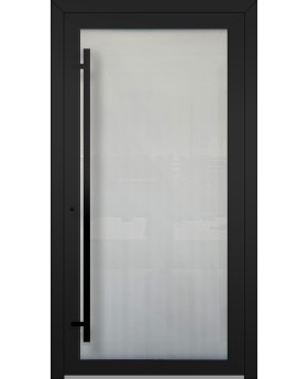 LIM Glass - porte d'entrée en aluminium entièrement vitrée
