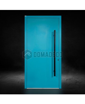 Porte avant à charnières en aluminium massif