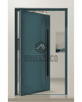 PIVOT Hawk-t - porte d'entrée pivotante en aluminium massif