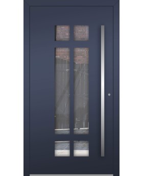 LIM HEY II - porte d entrée alu vitrée