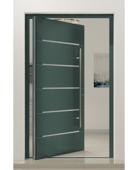 PIVOT Integra-inox - Porte pivotante haut de gamme fabriquée sur mesure