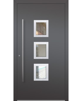 LIM Izobar - porte d'entrée vitrée en aluminium