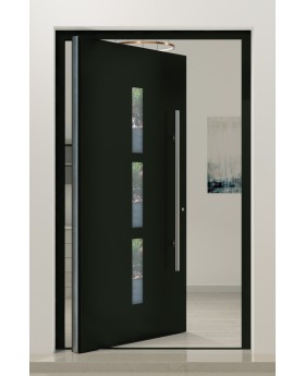 PIVOT Modus - porte pivotante moderne en aluminium