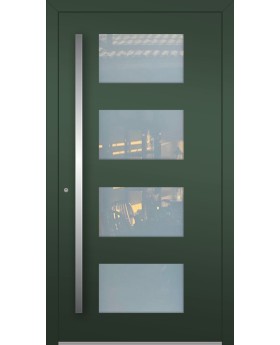 LIM C2 - porte d entrée alu vitrée