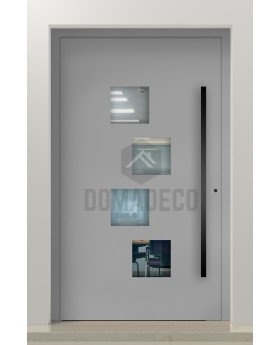 LIM 14E - porte moderne en aluminium