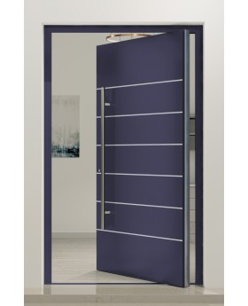 PIVOT AP04 - pivot en aluminium pour porte d'entrée, style minimaliste