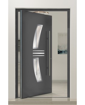 PIVOT AP15 - Pivot unique en aluminium pour porte d'entrée