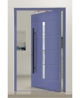 PIVOT AP16 - porte pivotante en aluminium abordable