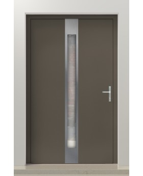 PIVOT C1 - porte pivotante moderne en aluminium pour la maison