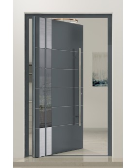 PIVOT C3 - porte pivotante moderne en aluminium