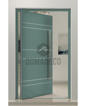 PIVOT AD18 - porte d'entrée pivotante en aluminium de haute qualité
