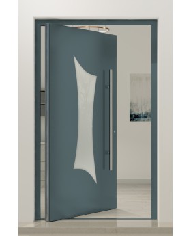 PIVOT EK23 - Pivot en aluminium pour porte d'entrée de villa
