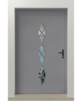 PIVOT EK28 - porte d'entrée pivotante en aluminium
