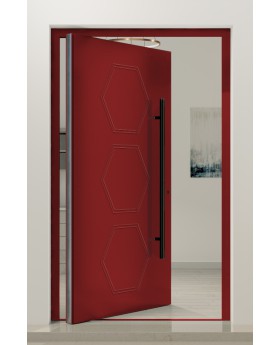 PIVOT V16 - Porte pivotante de luxe en aluminium