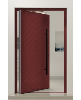 PIVOT V61 - porte pivotante extérieure en aluminium