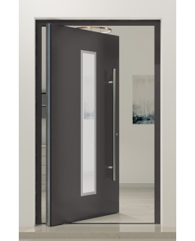 PIVOT AP01 - porte d'entrée pivotante haut de gamme en aluminium