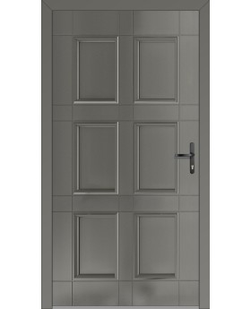 LIM CL01 - porte d'entrée en aluminium de style traditionnel