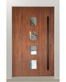 PIVOT Quatro - porte pivotante en aluminium anti-effraction