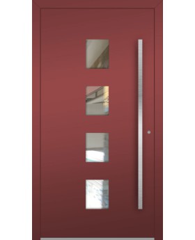 LIM Quatro - portes d'entrée en aluminium pour maisons