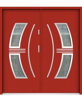 Sta Sirius Double - porte double de luxe en acier avec vitrage