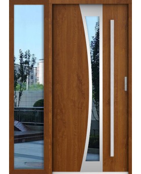 configuration personnalisée - STA porte d'entrée avec fixe latéral à gauche (vue de l'extérieur)