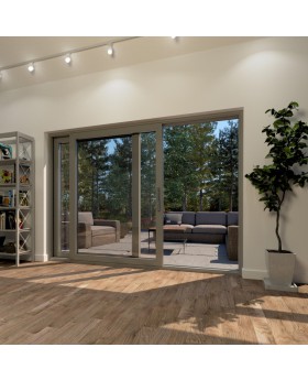 HS Porte de terrasse levante-coulissante Aliplast / porte de balcon