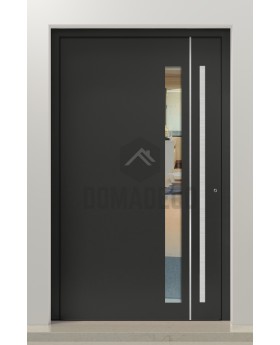 PIVOT Tiret - porte d'entrée pivotante anti-effraction en aluminium
