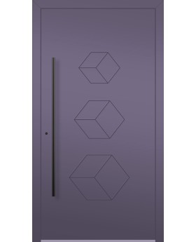 LIM V19 - porte d'entrée en aluminium haute sécurité