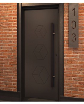 LIM V19 - porte d'entrée en aluminium haute sécurité