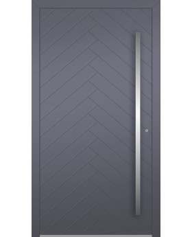 LIM V61 - porte en aluminium insonorisée
