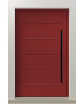 PIVOT W313 - porte d'entrée pivotante moderne en aluminium