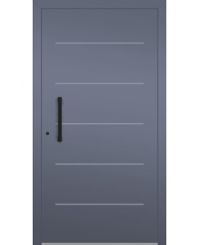 LIM W313 - porte d'entrée moderne en aluminium