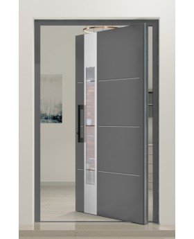 PIVOT W321 - porte pivotante extérieure en aluminium