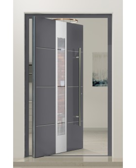PIVOT W322 - porte pivotante extérieure anti-effraction en aluminium