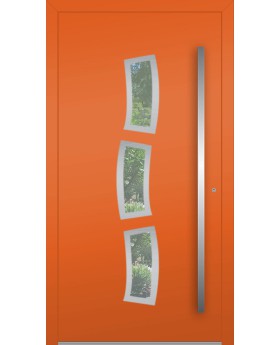 LIM W334 - porte d'entrée moderne en aluminium