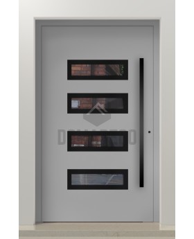 PIVOT W344 - système de porte d'entrée pivotante sécurisée