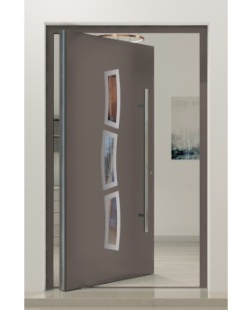 PIVOT W334 - porte d'entrée pivotante en aluminium