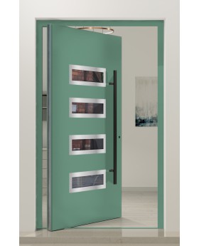 PIVOT W344 - système de porte d'entrée pivotante sécurisée