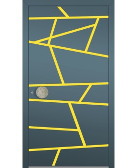 LIM W360 - porte d entrée alu vitrée