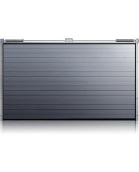 WIS E3 - porte de garage sectionnelle avec nervures basses