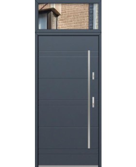 configuration personnalisée - Fargo porte avec panneau en verre supérieur