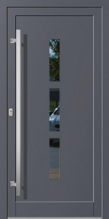 LIM-BATCH 002 - lot de porte d’entrée en aluminium
