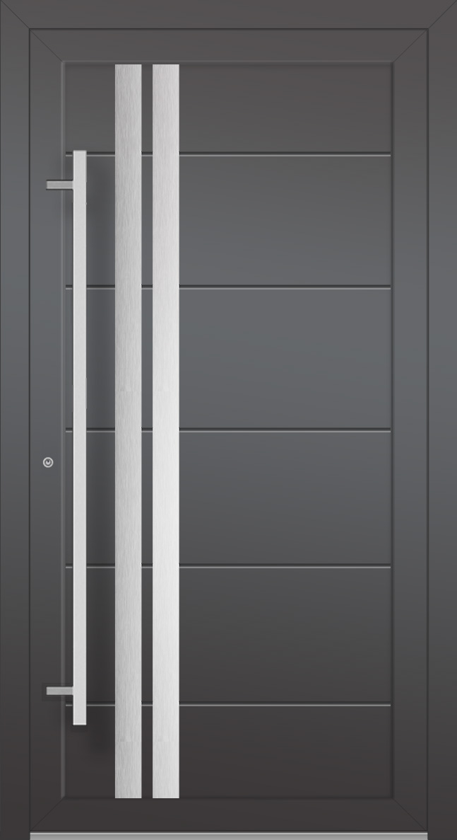 LIM Ad10 - porte d'entrée principale en aluminium